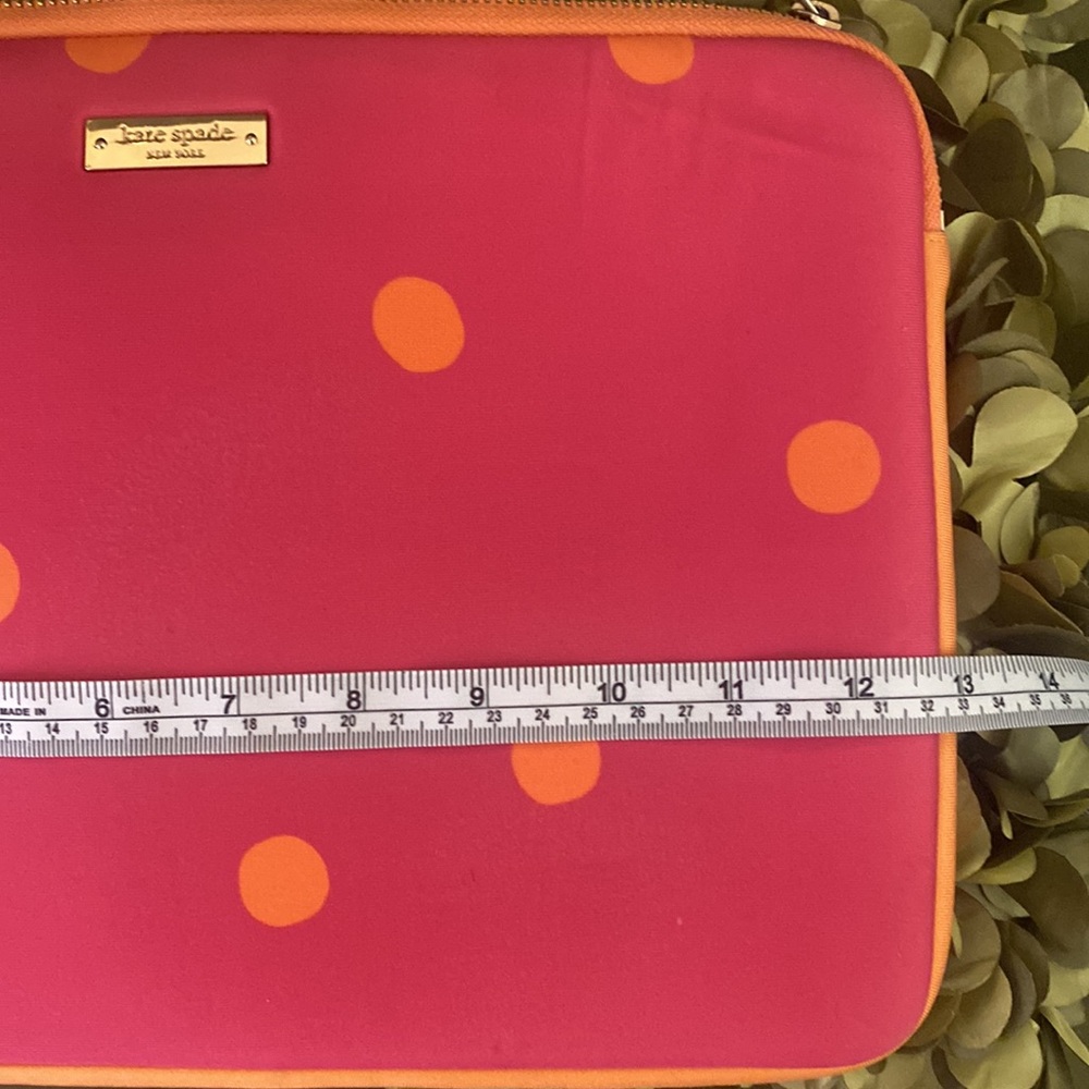 ๐ Kate Spade Laptop iPad Polka dot padded case Sleeve - super cute - Picture 5 of 8